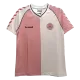 Denmark Away Jersey Retro 1986 - gojerseys