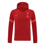 Liverpool Hoodie Jacket 2021/22 Red - goaljerseys