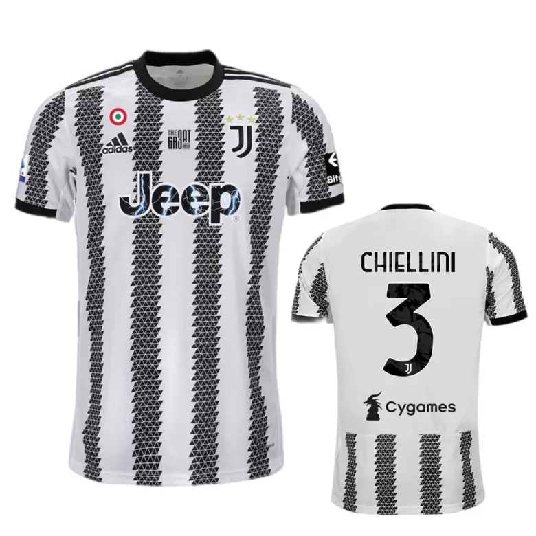 Juventus CHIELLINI #3 Home Jersey 2022/23 - gojersey