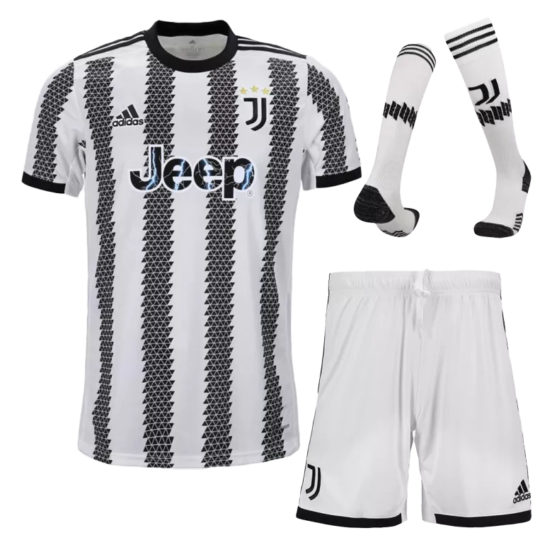 Juventus Home Jersey Kit 2022/23 (Jersey+Shorts+Socks) - gojerseys