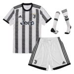 Juventus Home Jersey Kit 2022/23 Kids(Jersey+Shorts+Socks)