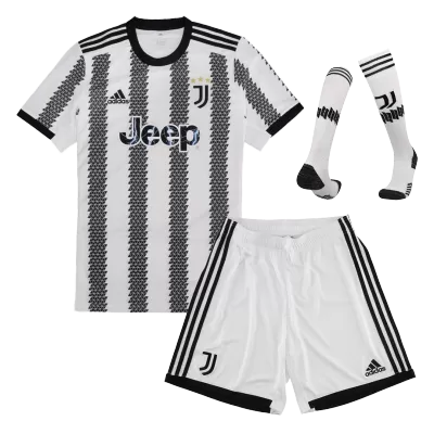 Juventus Home Jersey Kit 2022/23 Kids(Jersey+Shorts+Socks) - gojersey