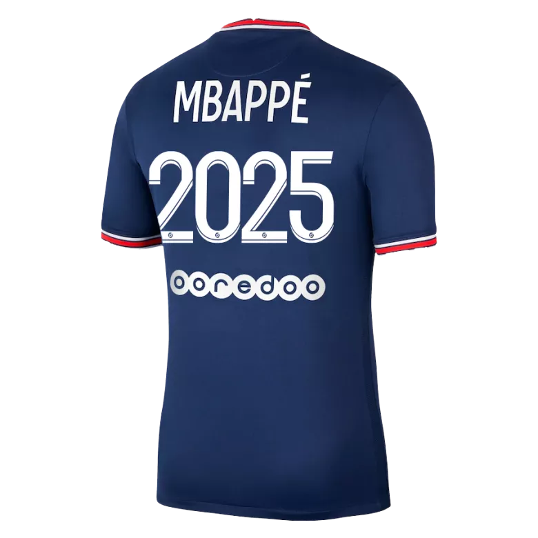 PSG MBAPPÉ #2025 Home Jersey 2021/22 - gojersey