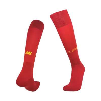 Roma Home Soccer Socks 2022/23 - Kid - gojersey
