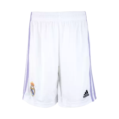 Real Madrid Home Soccer Shorts 2022/23 - gojersey