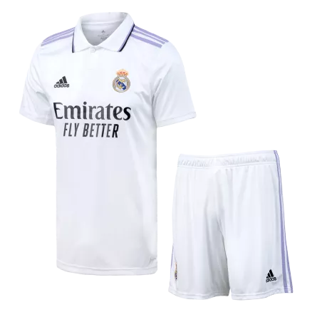 Real Madrid Home Jersey Kit 2022/23 (Jersey+Shorts) - gojerseys