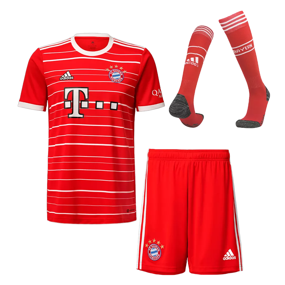 Bayern Munich Home Jersey Kit 2022/23 (Jersey+Shorts+Socks)