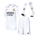 Real Madrid Home Jersey Kit 2022/23 Kids(Jersey+Shorts+Socks) - goaljerseys