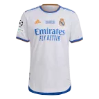 Real Madrid Home Jersey Authentic 2021/22 - UCL Edition - goaljerseys