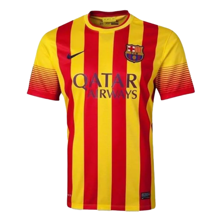Barcelona Away Jersey Retro 2013/14 - gojersey