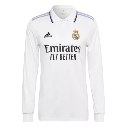 Real Madrid Home Jersey 2022/23 - Long Sleeve - gojerseys