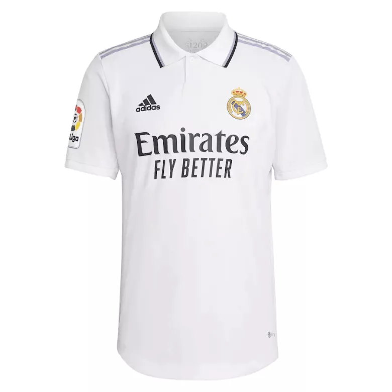 Real Madrid Jersey CHAMPIONS #14 Home Jersey Authentic 2022/23 - gojersey