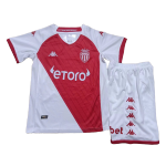 AS Monaco FC Home Jersey Kit 2022/23 Kids(Jersey+Shorts)