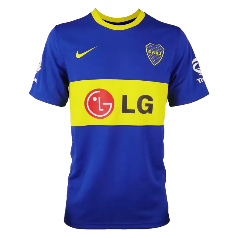 Boca Juniors Home Jersey Retro 2010/11 - gojersey