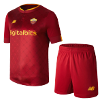 Roma Away Jersey Kit 2022/23 Kids(Jersey+Shorts)