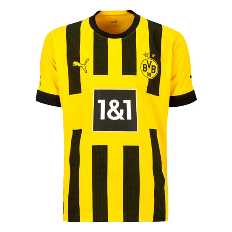 Borussia Dortmund Home Jersey Authentic 2022/23 with Yellow available at gogoalshop