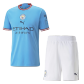 Manchester City Home Jersey Kit 2022/23 (Jersey+Shorts)