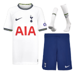 Tottenham Hotspur Home Jersey Kit 2022/23 Kids(Jersey+Shorts+Socks)