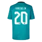 Real Madrid Vinicius Jr. #20 Third Away Jersey 2021/22 - goaljerseys