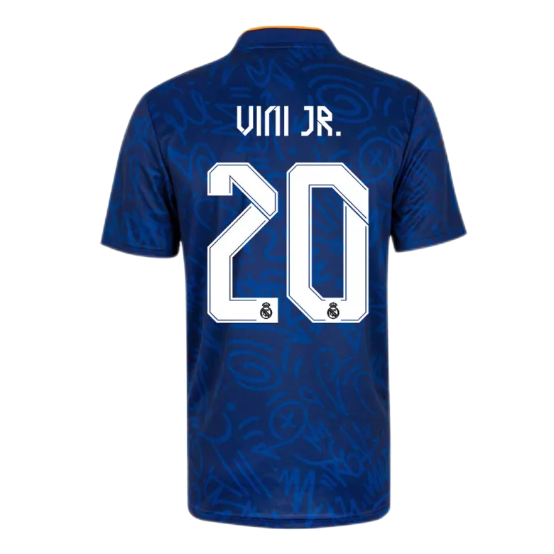 Real Madrid Vini Jr. #20 Away Jersey 2021/22 - gojersey