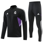 Real Madrid Sweatshirt Kit 2022/23 - Black (Top+Pants)
