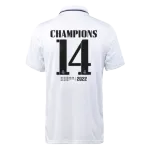 Real Madrid CHAMPIONS #14 Home Jersey 2022/23 - goaljerseys