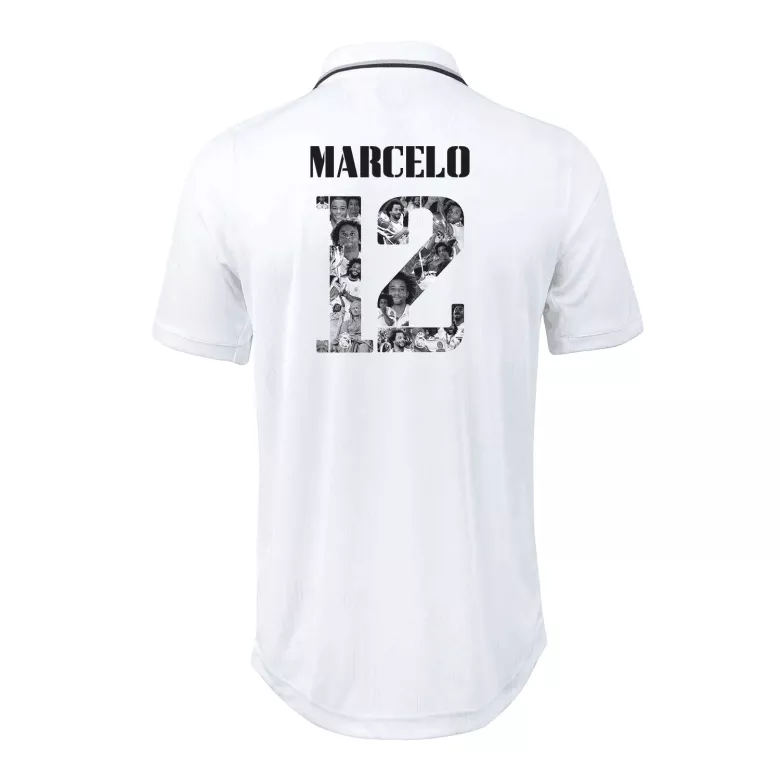 Real Madrid MARCELO #12 Home Jersey Authentic 2022/23 - Commemorate - gojersey