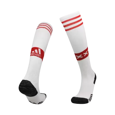 Ajax Home Soccer Socks 2022/23 - gojersey
