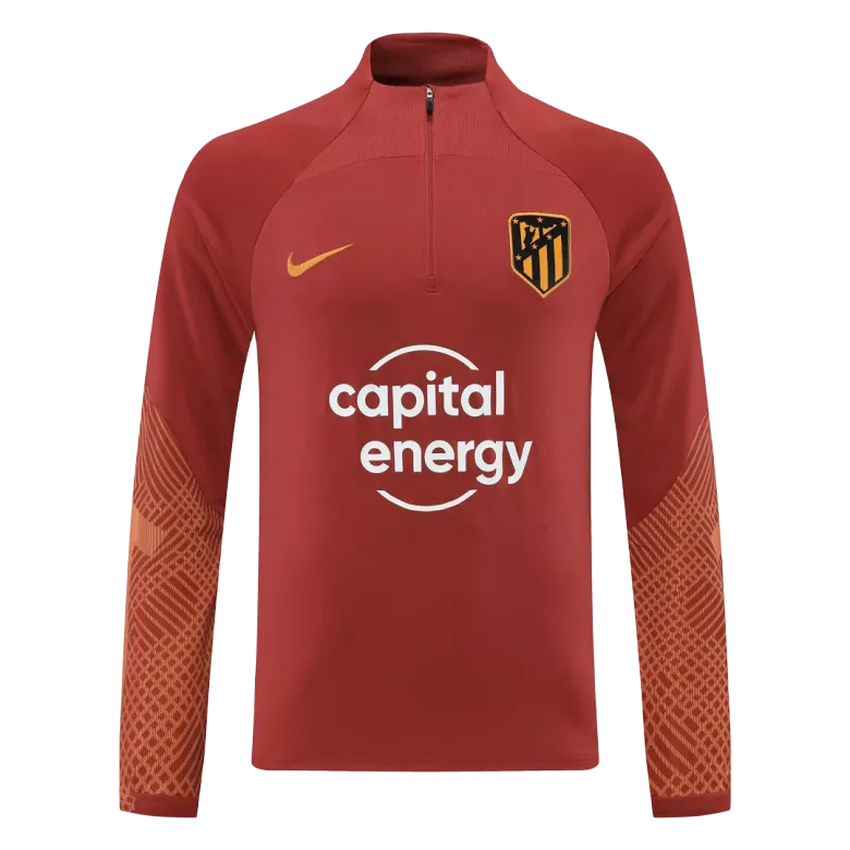 Atletico Madrid Sweatshirt Kit 2022/23 - Red (Top+Pants) - gojersey