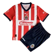 Chivas Home Jersey Kit 2022/23 Kids(Jersey+Shorts) - goaljerseys