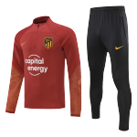 Atletico Madrid Sweatshirt Kit 2022/23 - Red (Top+Pants)