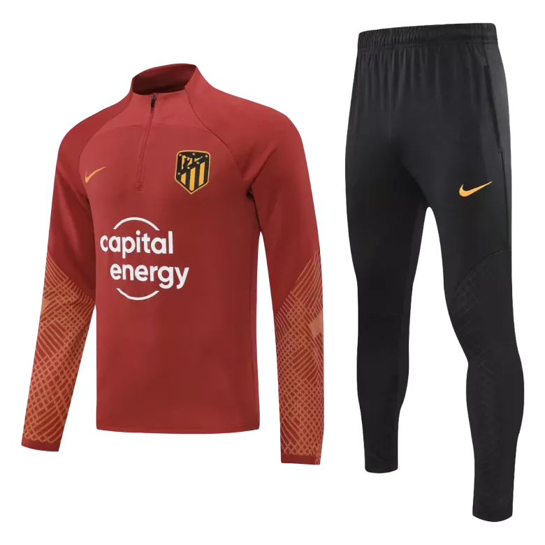 Atletico Madrid Sweatshirt Kit 2022/23 - Red (Top+Pants) - gojersey