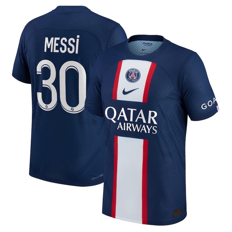 2022-2023 PSG Pre-Match Training Shirt (Black) - Kids (MESSI 30