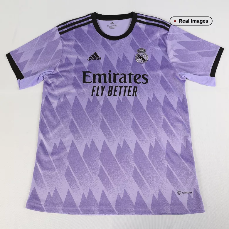Real Madrid {[(BENZEMA #9)]} Away Jersey 2022/23 - gojersey