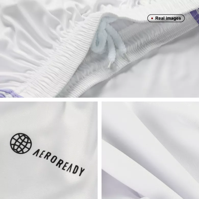 Real Madrid Home Soccer Shorts 2022/23 - gojersey