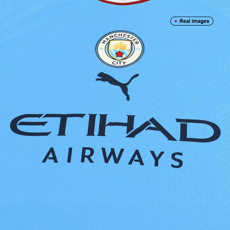 Manchester City HAALAND #9 Home Jersey Authentic 2022/23 - gojersey