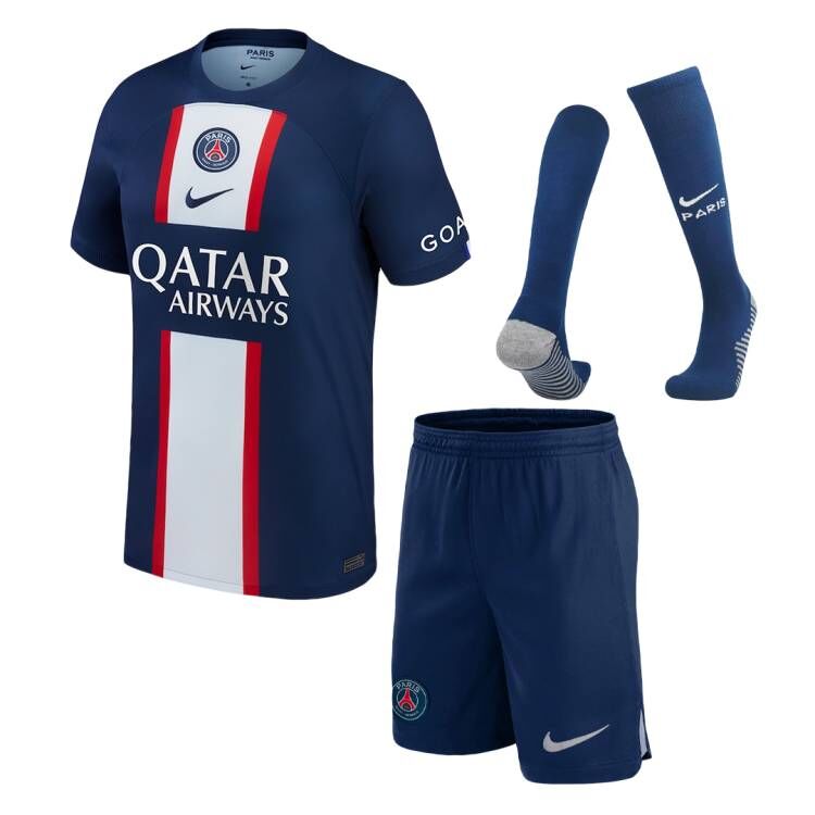 Nike Paris Saint-Germain Home Jersey w/ Champions League Patches 22/23 (Midnight Navy/White) Size 2XL