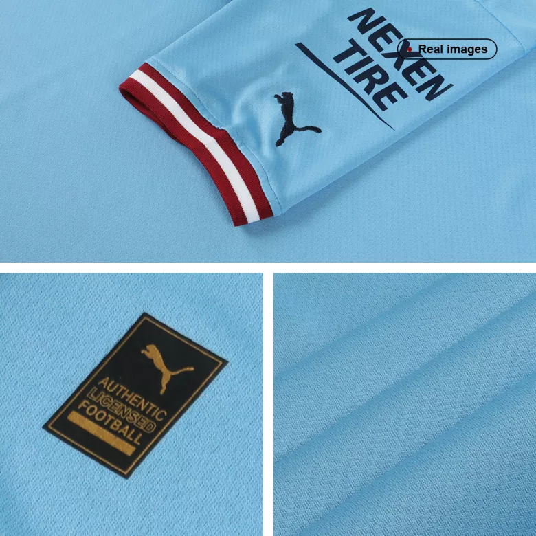 Manchester City Home Jersey Kit 2022/23 (Jersey+Shorts) - gojersey