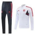 Bayern Munich Training Kit 2022/23 - White (Jacket+Pants) - goaljerseys