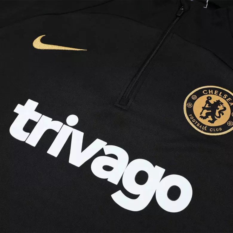 Chelsea Sweatshirt Kit 2022/23 - Black (Top+Pants) - gojersey
