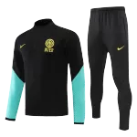 Inter Milan Sweatshirt Kit 2022/23 - Black (Top+Pants) - goaljerseys