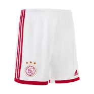 Ajax Home Soccer Shorts 2022/23 - goaljerseys