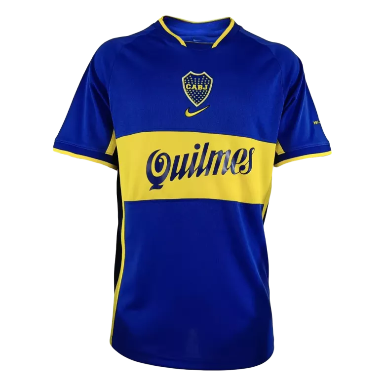 Boca Juniors Home Jersey Retro 2001/02 - gojersey