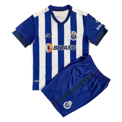 FC Porto Home Jersey Kit 2022/23 Kids(Jersey+Shorts) - gojersey
