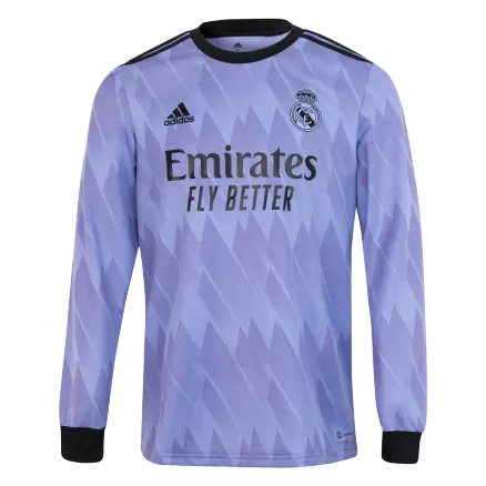 Real Madrid Away Jersey 2022/23 - Long Sleeve - gojerseys