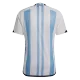 Argentina Three Star Home Jersey Kit 2022 (Jersey+Shorts)-Champion Edition - gojerseys