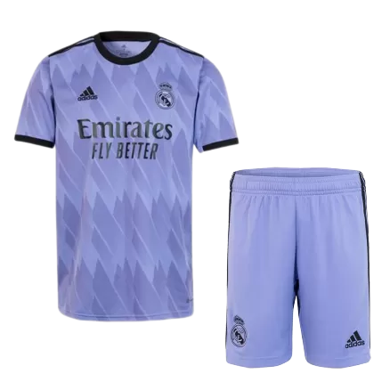 Real Madrid Away Jersey Kit 2022/23 (Jersey+Shorts) - gojerseys