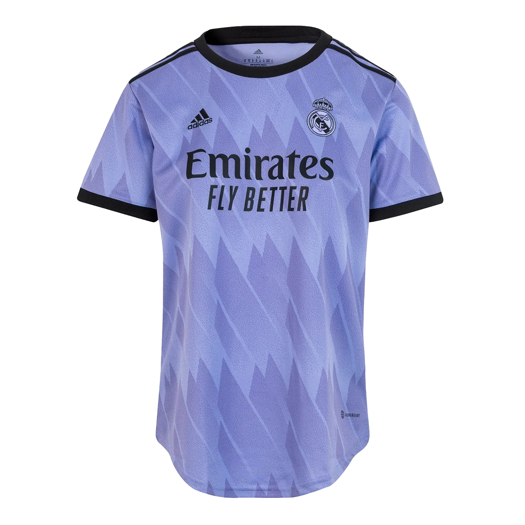 Women's adidas Vini Jr. Black Real Madrid 2023/24 Third Replica