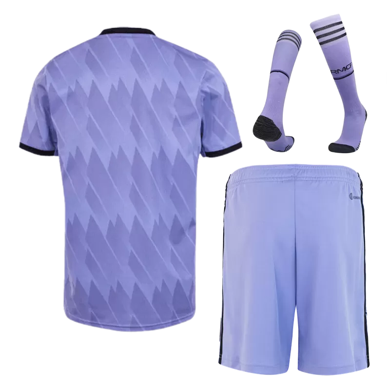 Real Madrid Away Jersey Kit 2022/23 (Jersey+Shorts+Socks) - gojersey