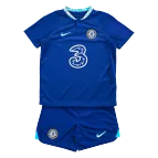 Chelsea Home Jersey Kit 2022/23 Kid (Jersey+Shorts) - goaljerseys